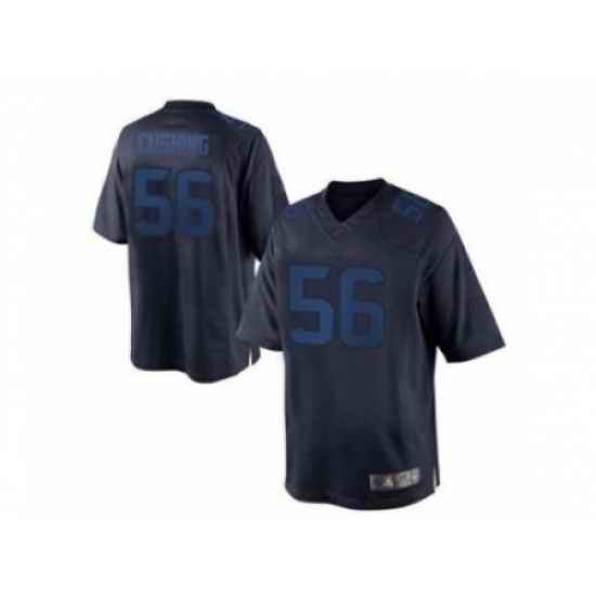 Nike Houston Texans 56 Brian Cushing blue Drenched Limited NFL Jersey
